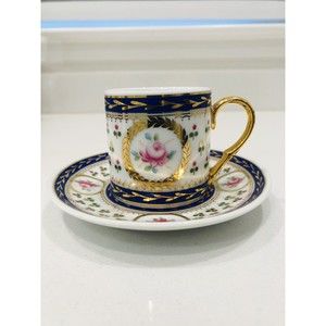 Rare***FORMALITIES BY BAUM BROS. DEMITASSE PORCELAIN CUPS AND SAUCERS